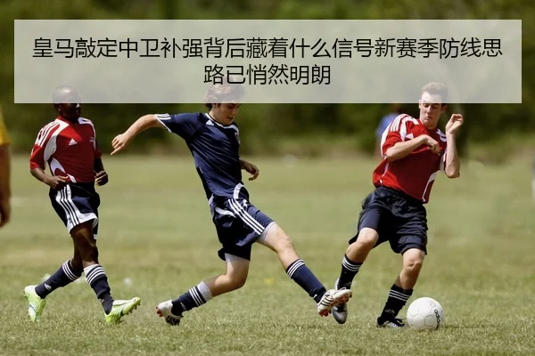 皇马敲定中卫补强背后藏着什么信号新赛季防线思路已悄然明朗